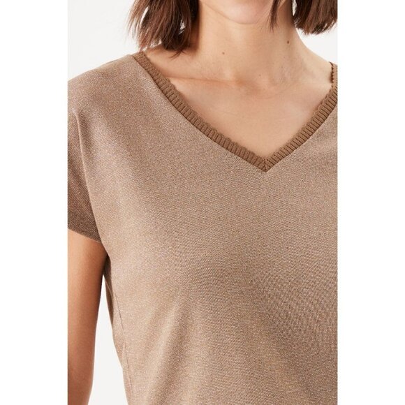 NWT GARCIA Golden Brown Tee - Picture 7 of 7